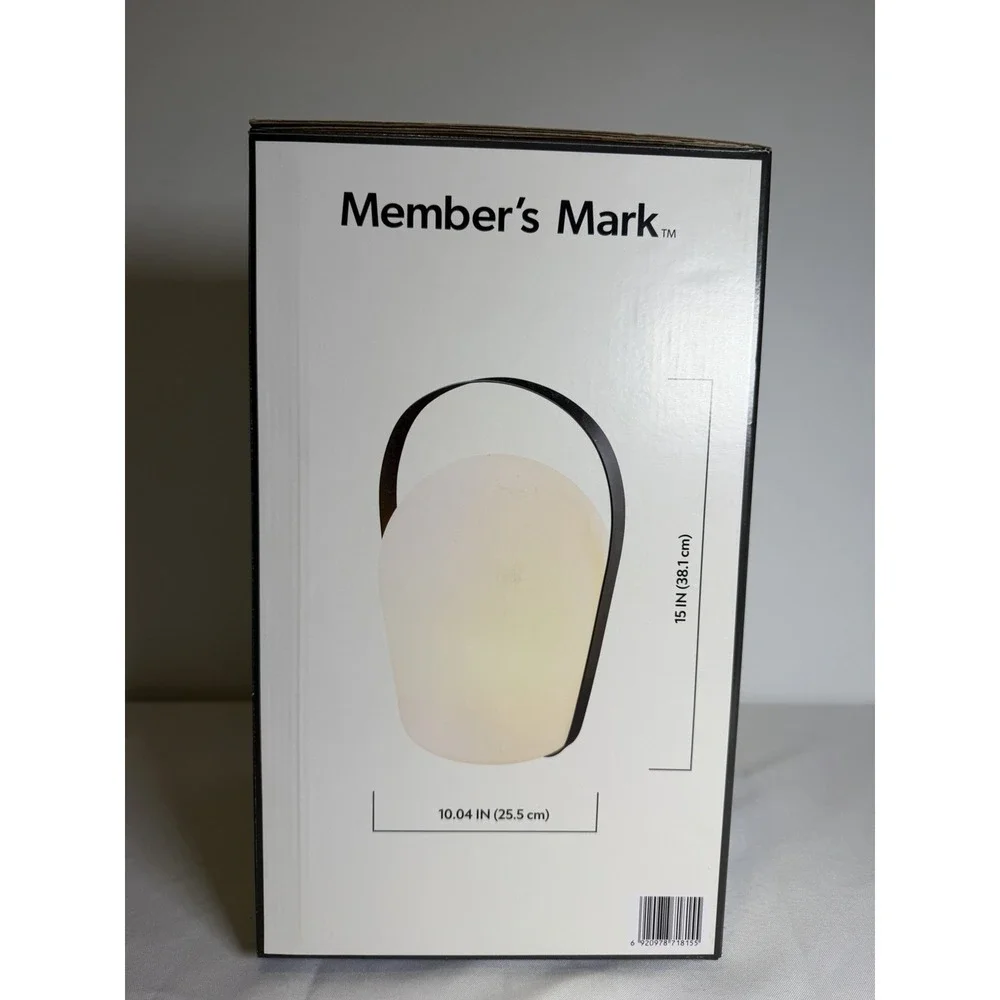 Member's Mark Color Changing Outdoor Lantern - Portable, Waterproof, Lightweight